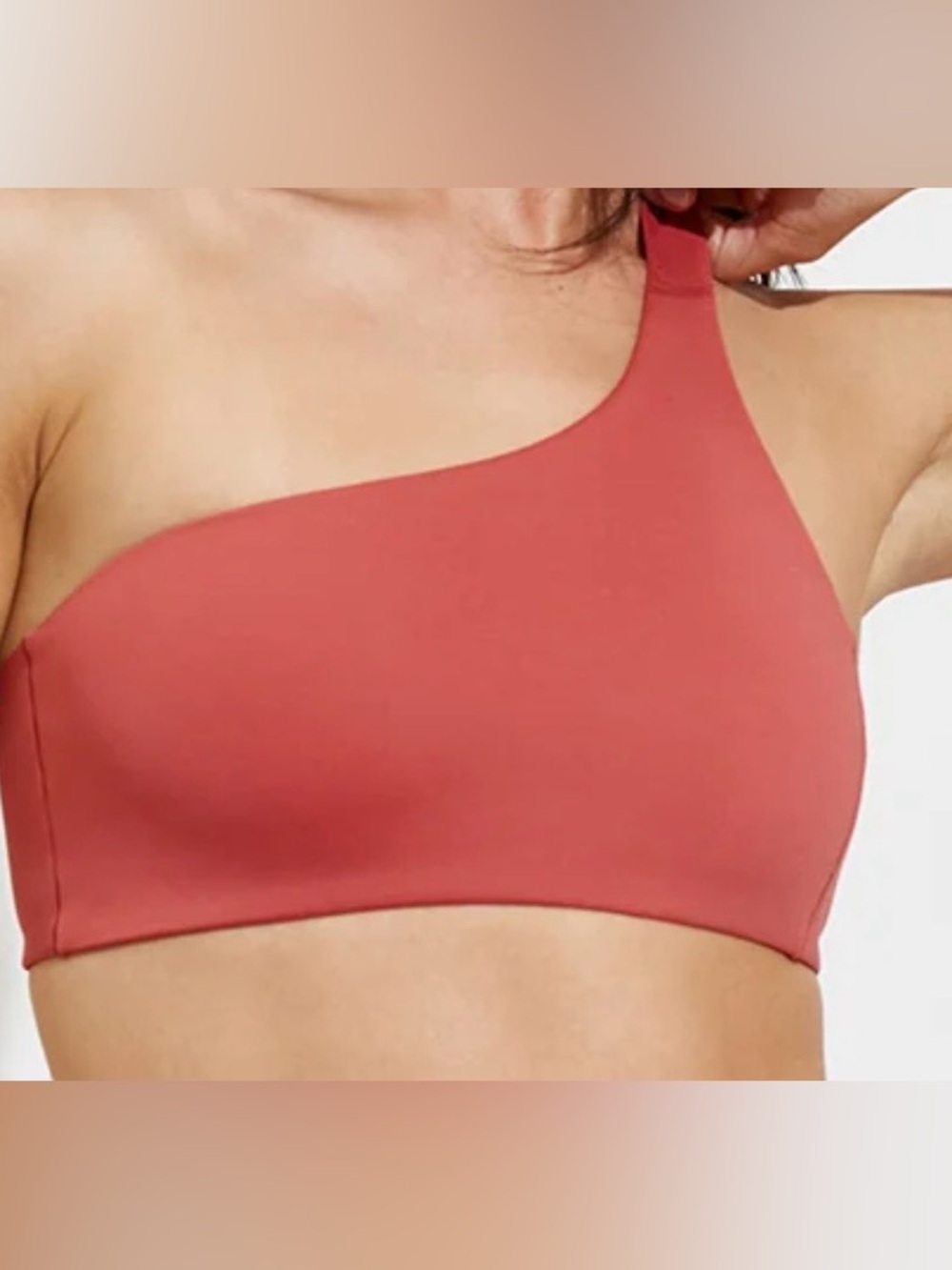 Womens LEFT IT ON FRIDAY one shoulder OFFSHORE TOP Medium